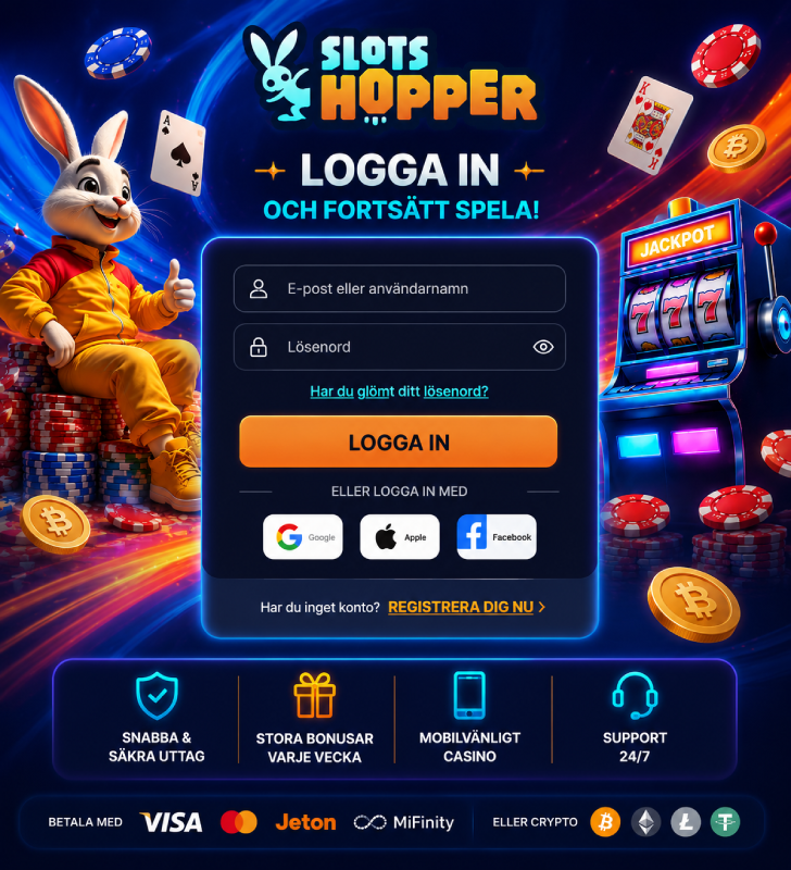 SlotsHopper Casino login